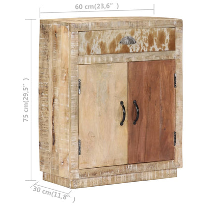 vidaXL Sideboard | Natural Mango Wood