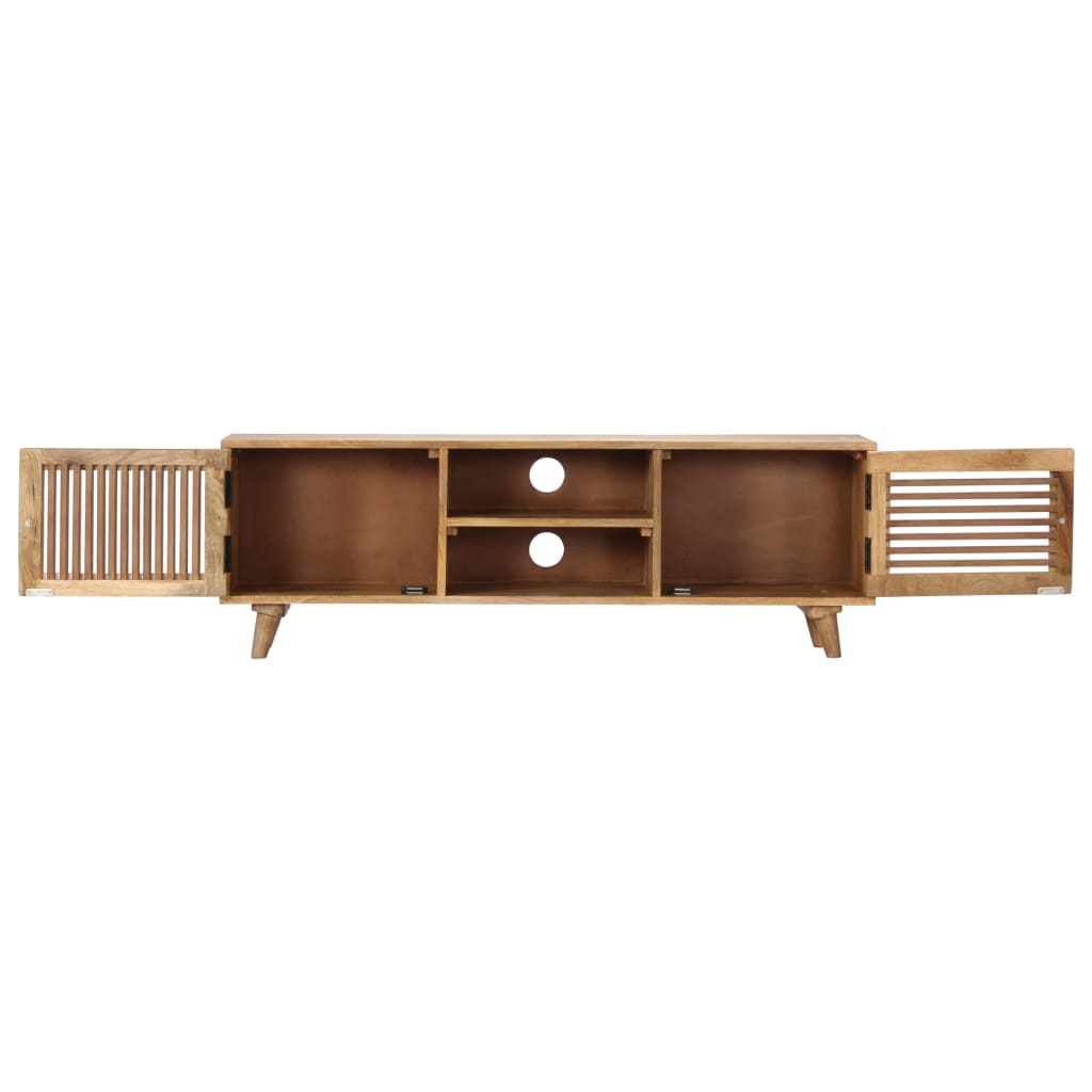 vidaXL TV Cabinet 120x30x40 cm Solid Mango Wood