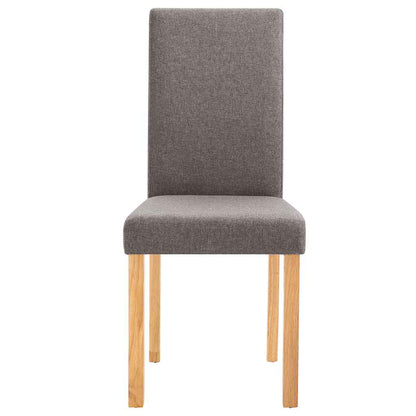 vidaXL Dining Chairs 4 pcs Taupe Fabric
