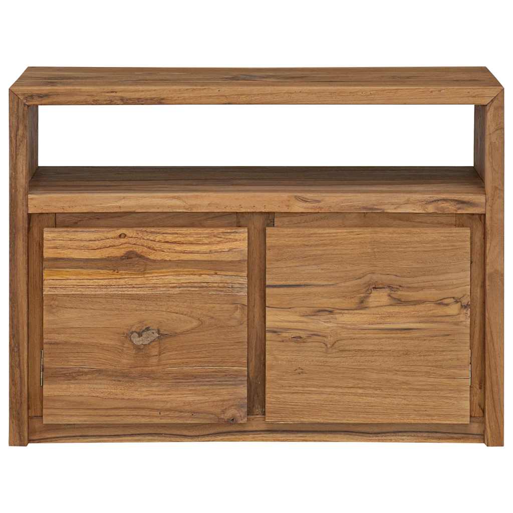 vidaXL Sideboard 80x30x60 cm Solid Teak Wood