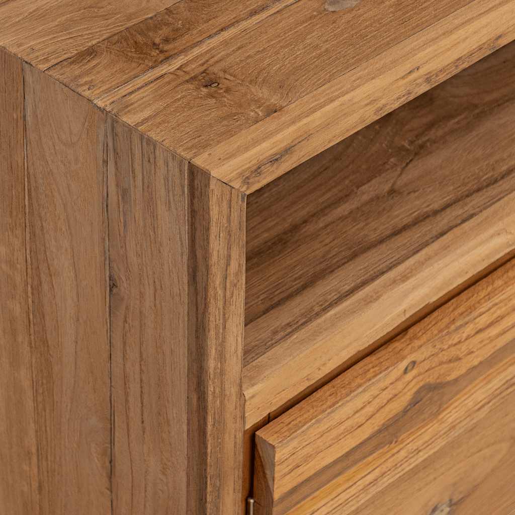 vidaXL Sideboard 80x30x60 cm Solid Teak Wood