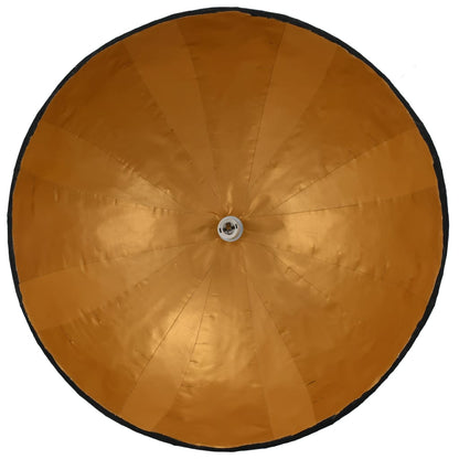 vidaXL Pendant Lamp Black and Gold Ø70 cm E27