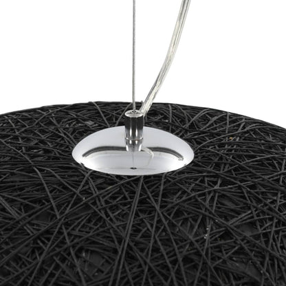 vidaXL Pendant Lamp Black and Gold Ø70 cm E27