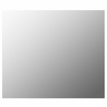 vidaXL Wall Mirror | Transparent | Glass, EVA | 70x50 cm | Decorative Inlays