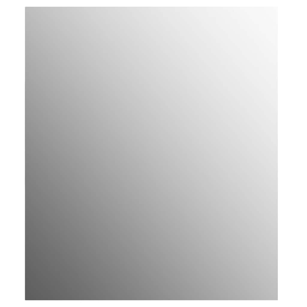 vidaXL Wall Mirror | Transparent | Glass, EVA | 70x50 cm | Decorative Inlays