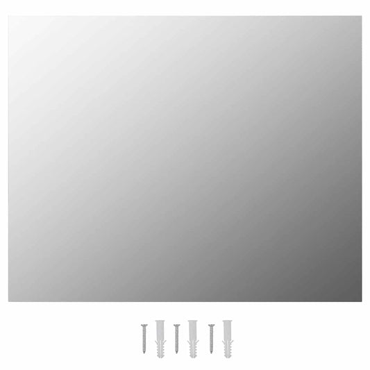 283647 vidaXL Frameless Mirror 100x60 cm Glass