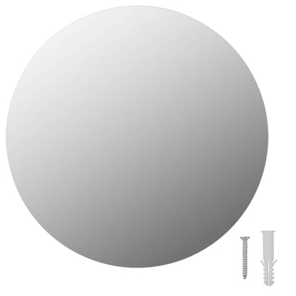 283653 vidaXL Frameless Mirror Round 30 cm Glass