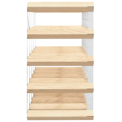 vidaXL Wine Rack for 20 Bottles Solid Pinewood
