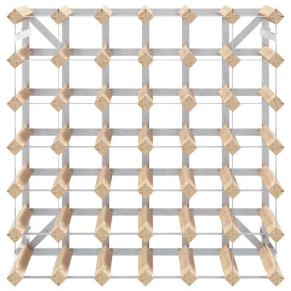 282470 vidaXL Wine Rack for 42 Bottles Solid Pinewood