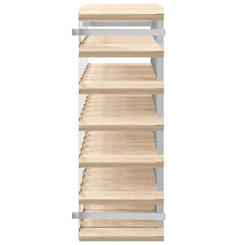282470 vidaXL Wine Rack for 42 Bottles Solid Pinewood