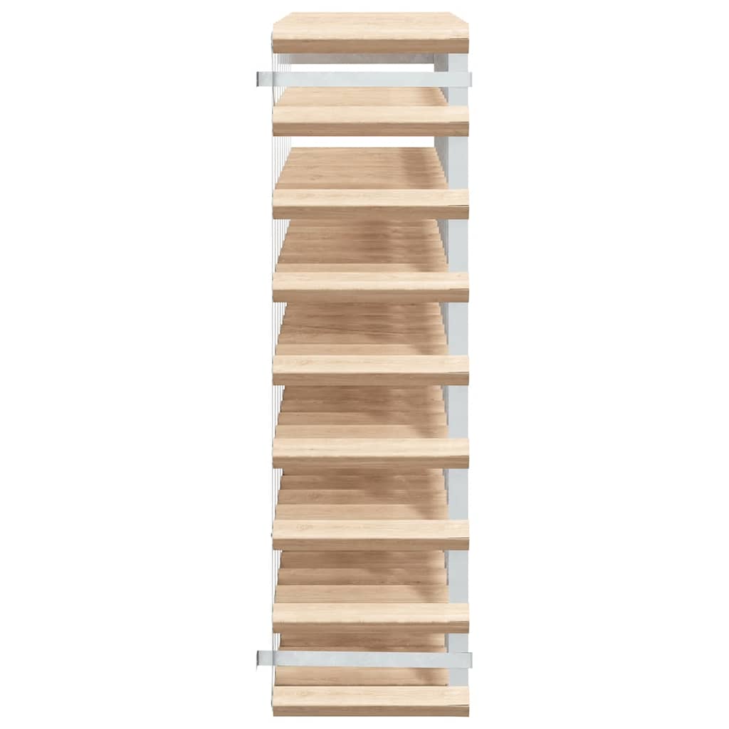 vidaXL Wine Rack for 72 Bottles Solid Pinewood