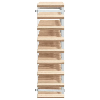 vidaXL Wine Rack for 72 Bottles Solid Pinewood