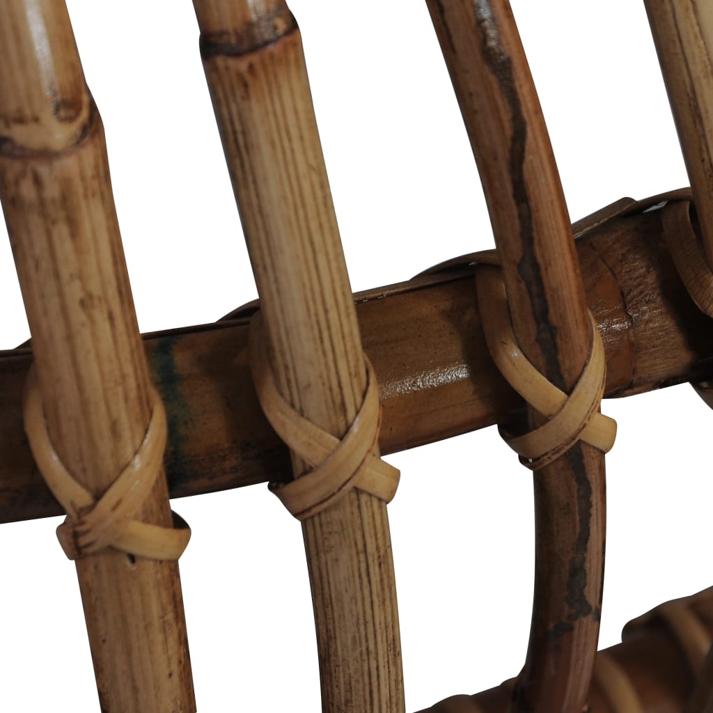 vidaXL Coffee Tables 2 pcs Natural Rattan