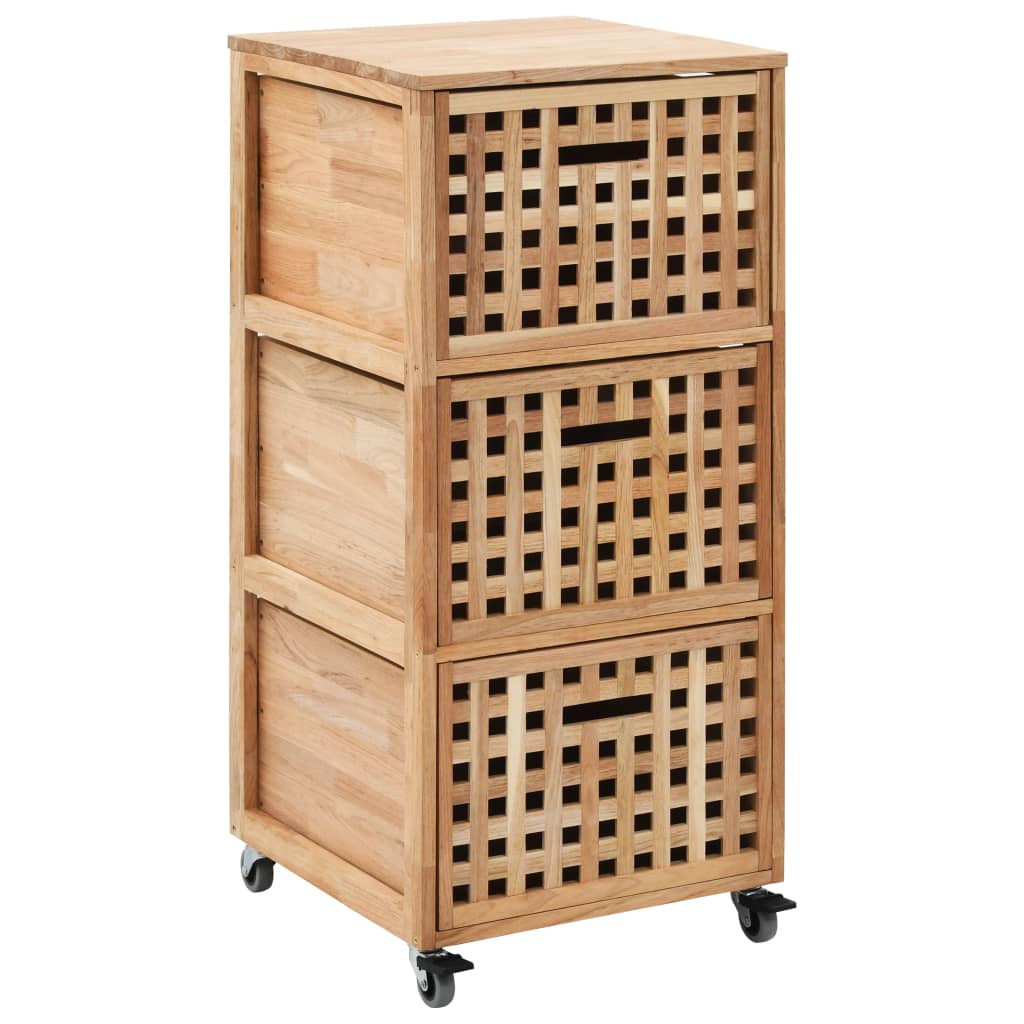 vidaXL Bathroom Cabinet 41x41x91 cm Solid Walnut Wood