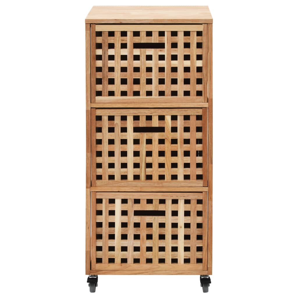vidaXL Bathroom Cabinet 41x41x91 cm Solid Walnut Wood