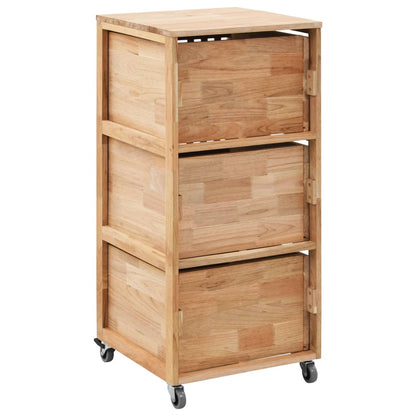 vidaXL Bathroom Cabinet 41x41x91 cm Solid Walnut Wood