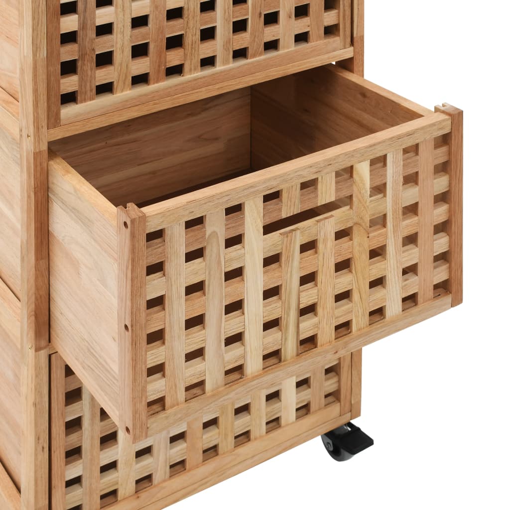 vidaXL Bathroom Cabinet 41x41x91 cm Solid Walnut Wood