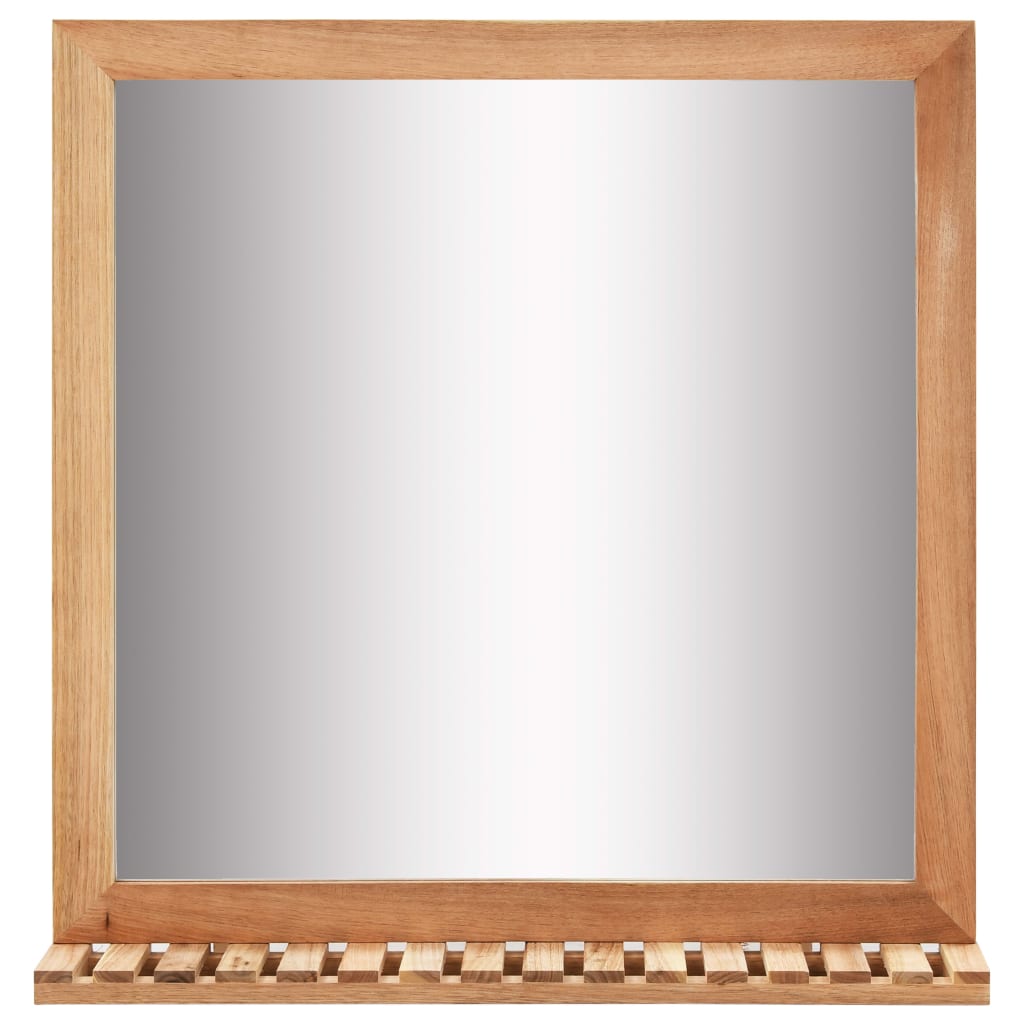 vidaXL Storage Cabinet | Natural | Solid walnut wood and plywood | Medium