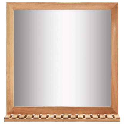 vidaXL Storage Cabinet | Natural | Solid walnut wood and plywood | Medium