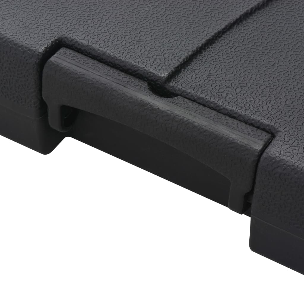 vidaXL Garden Parasol with Portable Base Anthracite