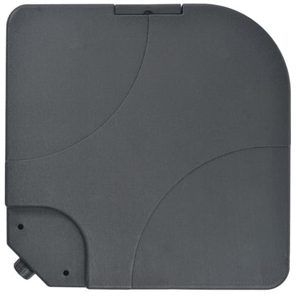 vidaXL Garden Parasol | Red | Aluminium, Steel, Plastic | Large