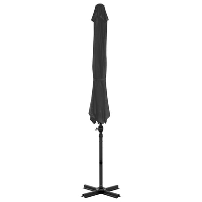 vidaXL Garden Parasol with Portable Base Anthracite