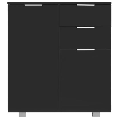vidaXL Sideboard | Black | Engineered Wood | 71 x 35 x 80 cm | Sideboard