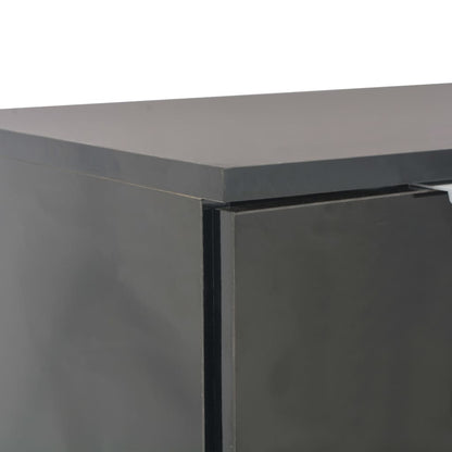 vidaXL Sideboard | Black | Engineered wood | Medium | Sideboard | Rectangular