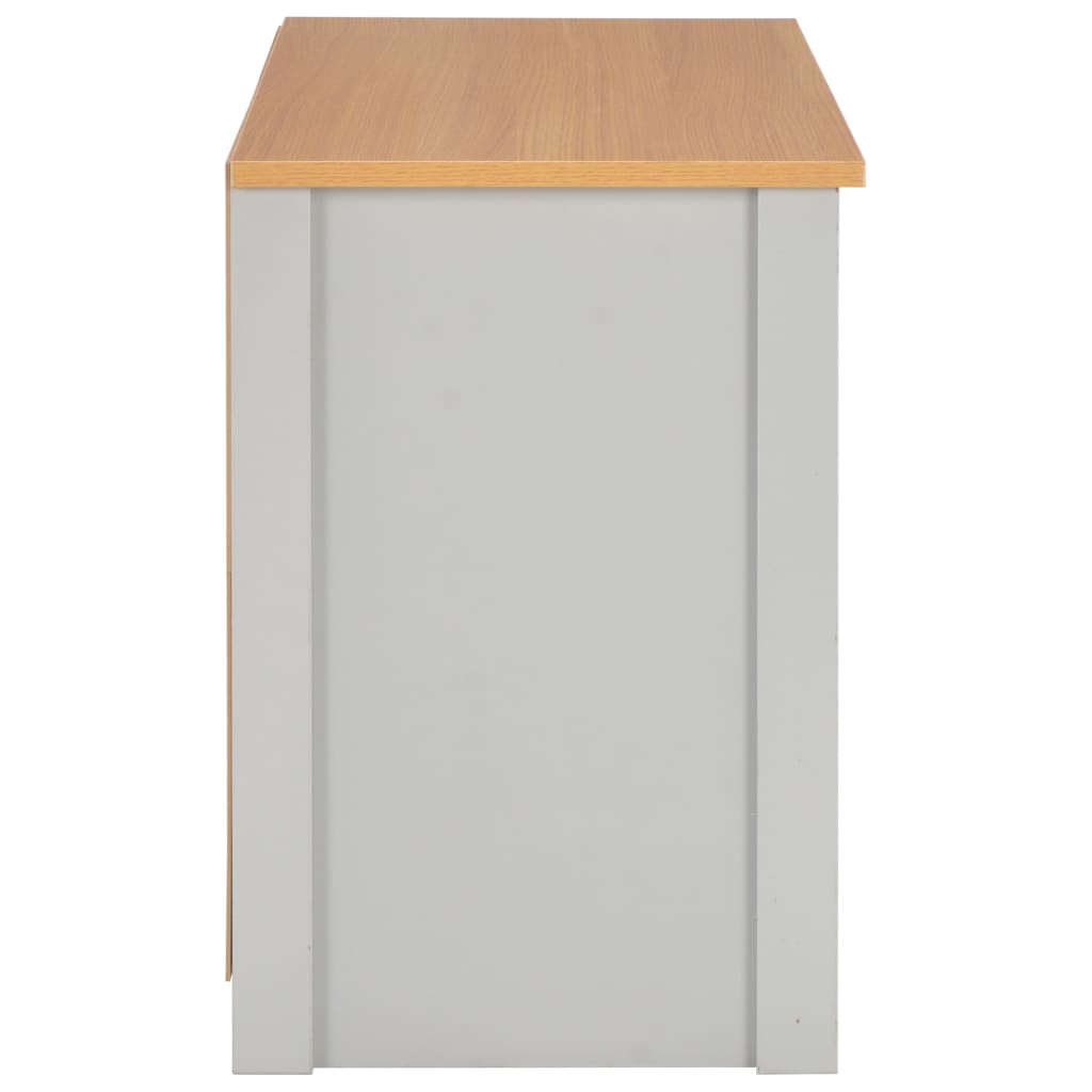 vidaXL TV Cabinet Grey 95x39x58 cm