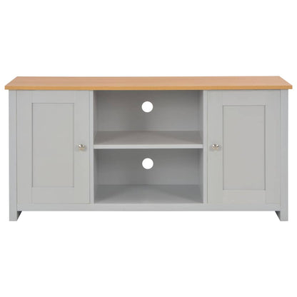 283740 vidaXL TV Cabinet Grey 120x39x58 cm