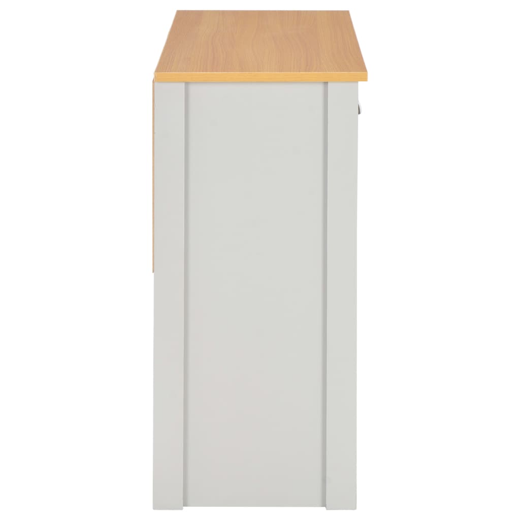 vidaXL Console Table Grey 97x35x76 cm