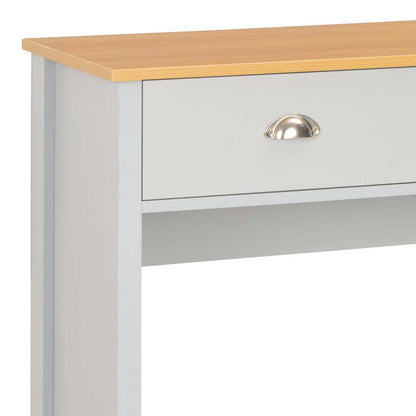 283741 vidaXL Console Table Grey 97x35x76 cm