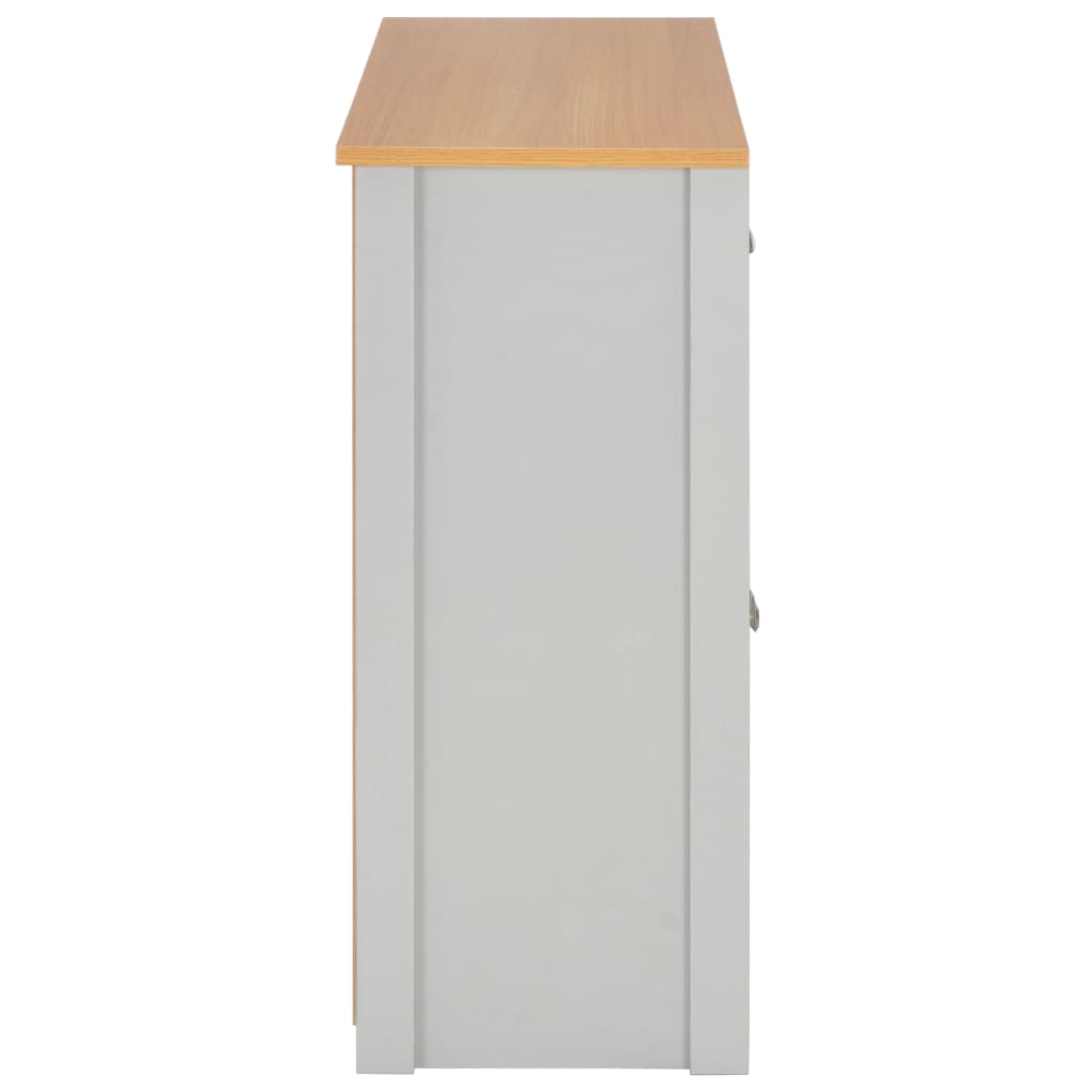 vidaXL Sideboard Grey 112x35x81 cm