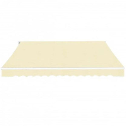 vidaXL Folding Awning Manual Operated 600 cm Cream