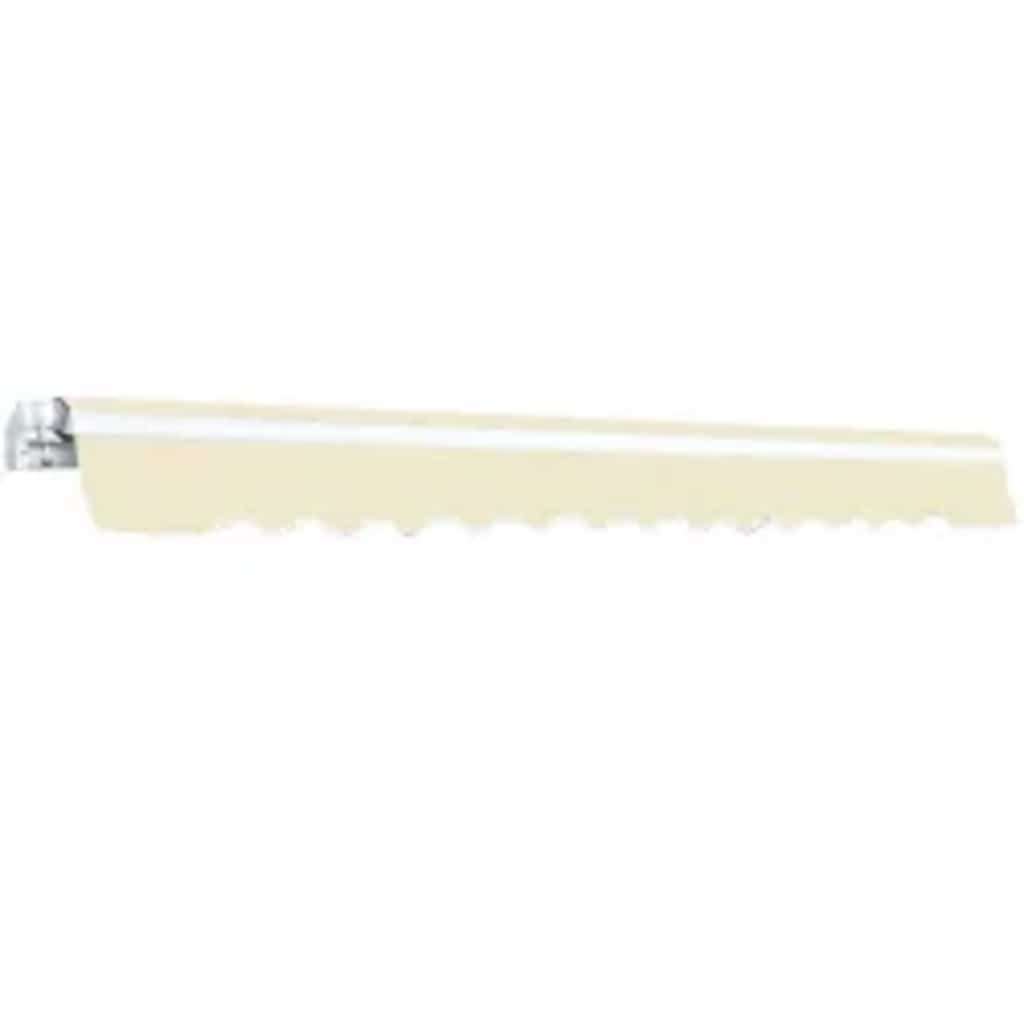 vidaXL Folding Awning Manual Operated 600 cm Cream