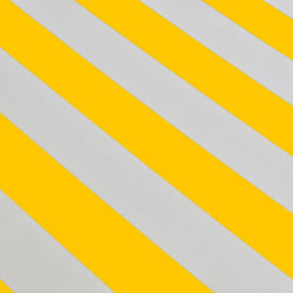 vidaXL Folding Awning Manual Operated 600 cm Yellow/White