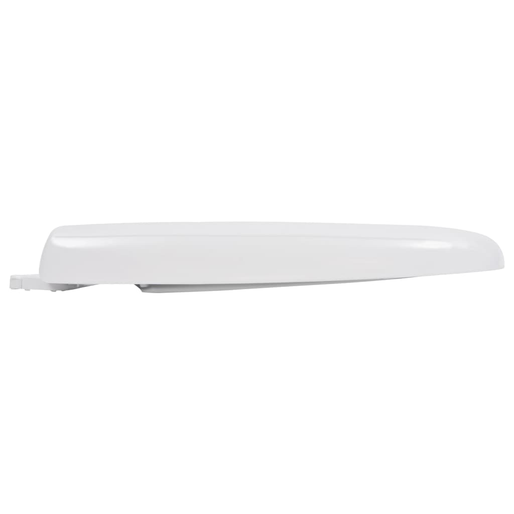 vidaXL Soft-close Toilet Seat with Quick-release Design White