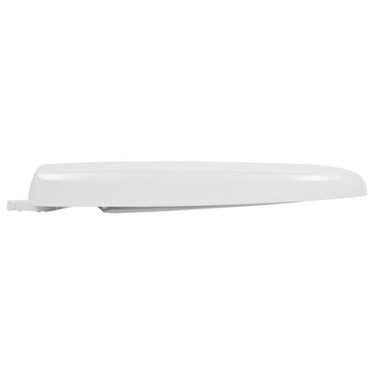 vidaXL Soft-close Toilet Seat with Quick-release Design White