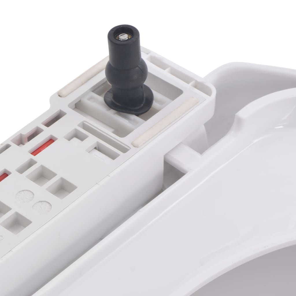 vidaXL Soft-close Toilet Seat with Quick-release Design White