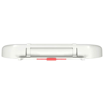 145015 vidaXL Soft-close Toilet Seat with Quick-release Design White
