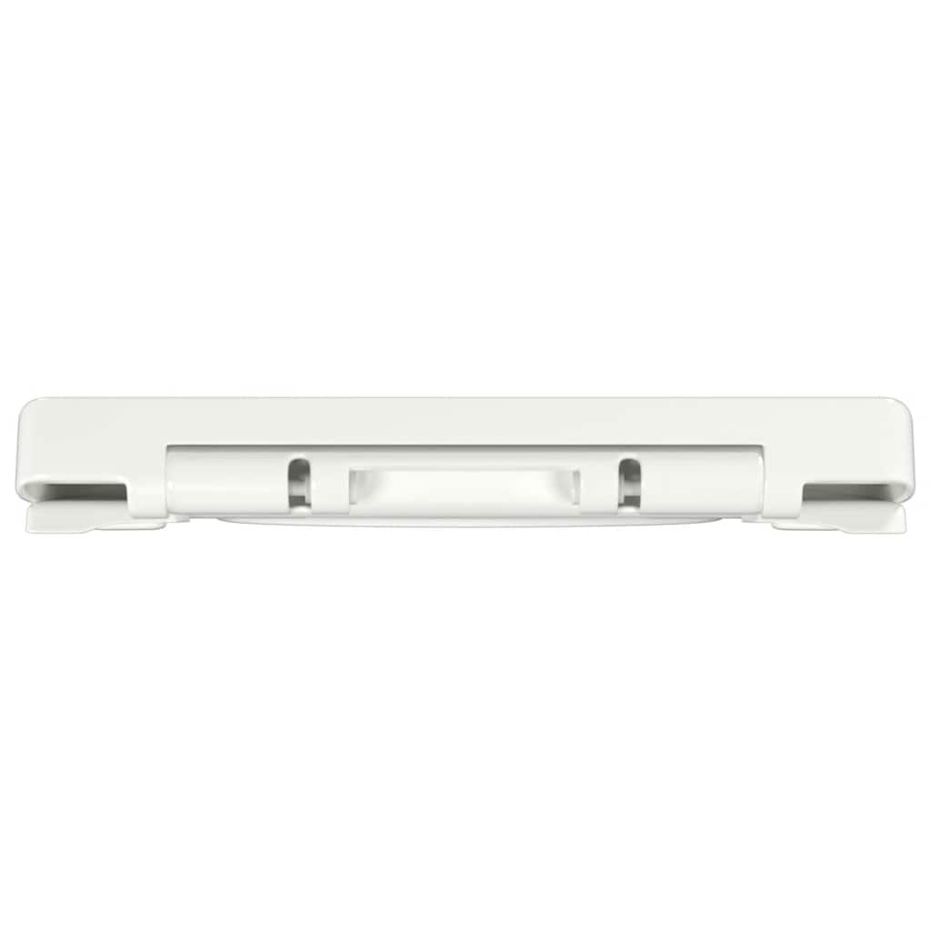 vidaXL Soft-close Toilet Seat with Quick-release Design White