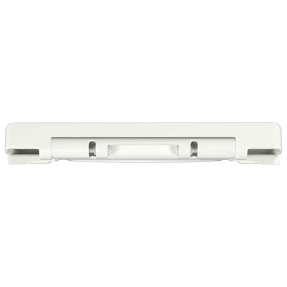 vidaXL Soft-close Toilet Seat with Quick-release Design White