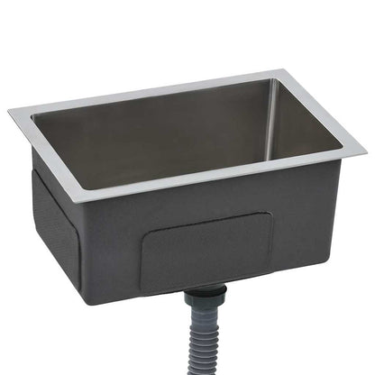 vidaXL Handmade Kitchen Sink Stainless Steel