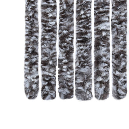 vidaXL Insect Curtain Brown and Beige 56x185 cm Chenille