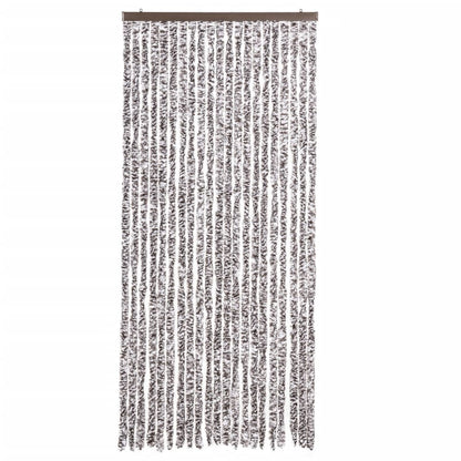 vidaXL Insect Curtain Brown and Beige 90x220 cm Chenille