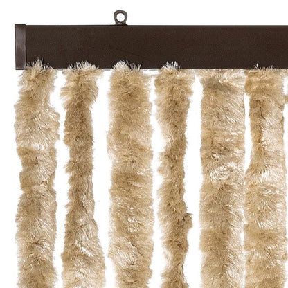 vidaXL Insect Curtain Beige 100x220 cm Chenille