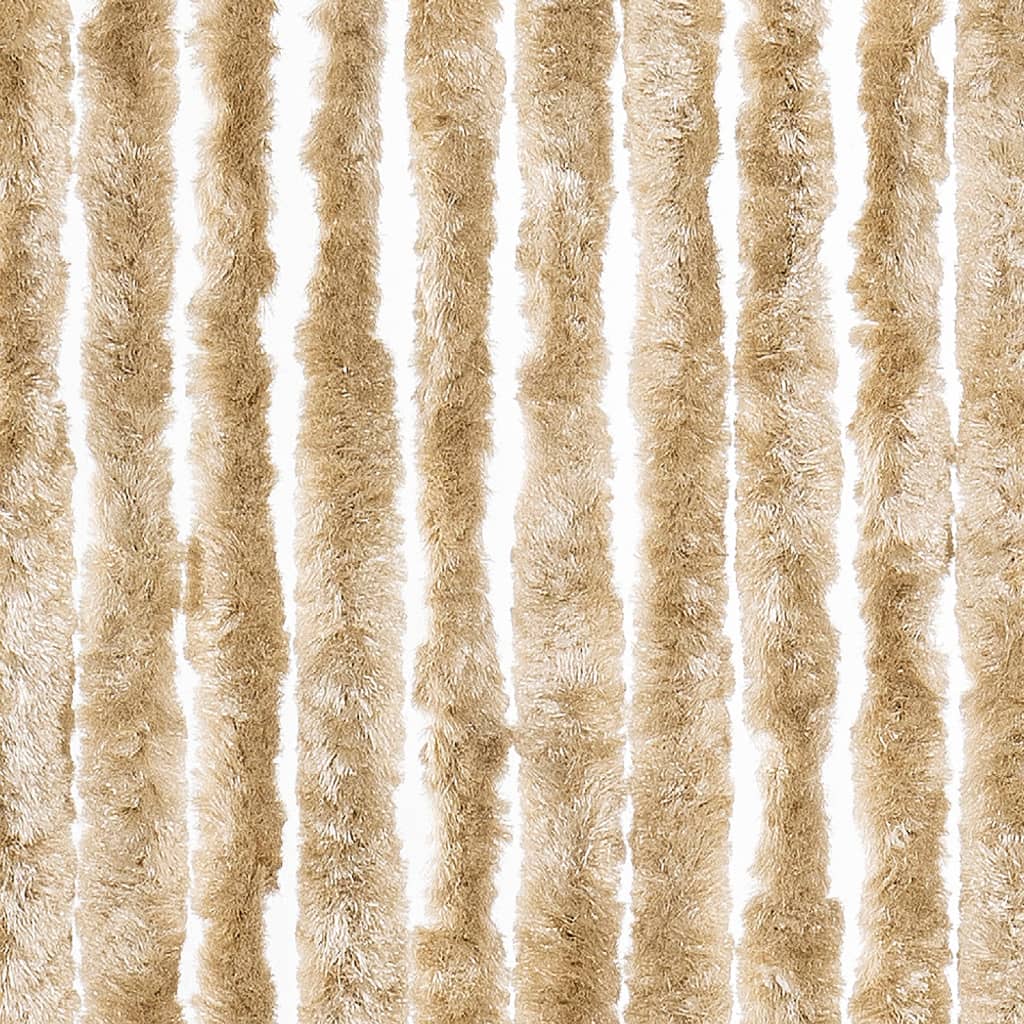 vidaXL Insect Curtain Beige 100x220 cm Chenille