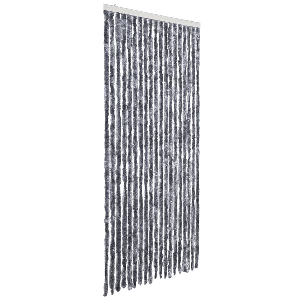 vidaXL Insect Curtain Silver 56x185 cm Chenille