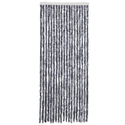 vidaXL Insect Curtain Silver 56x185 cm Chenille
