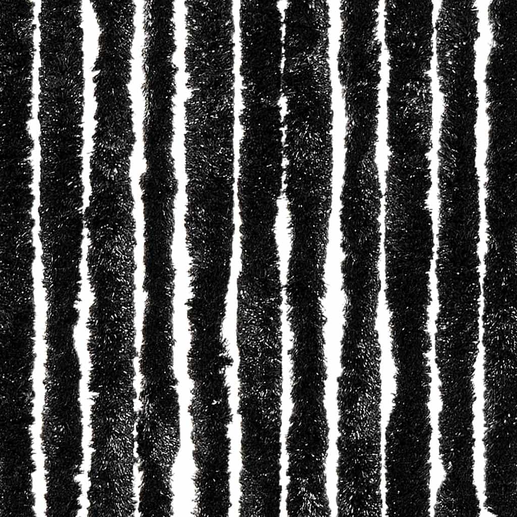 284288 vidaXL Insect Curtain Anthracite 56x185 cm Chenille